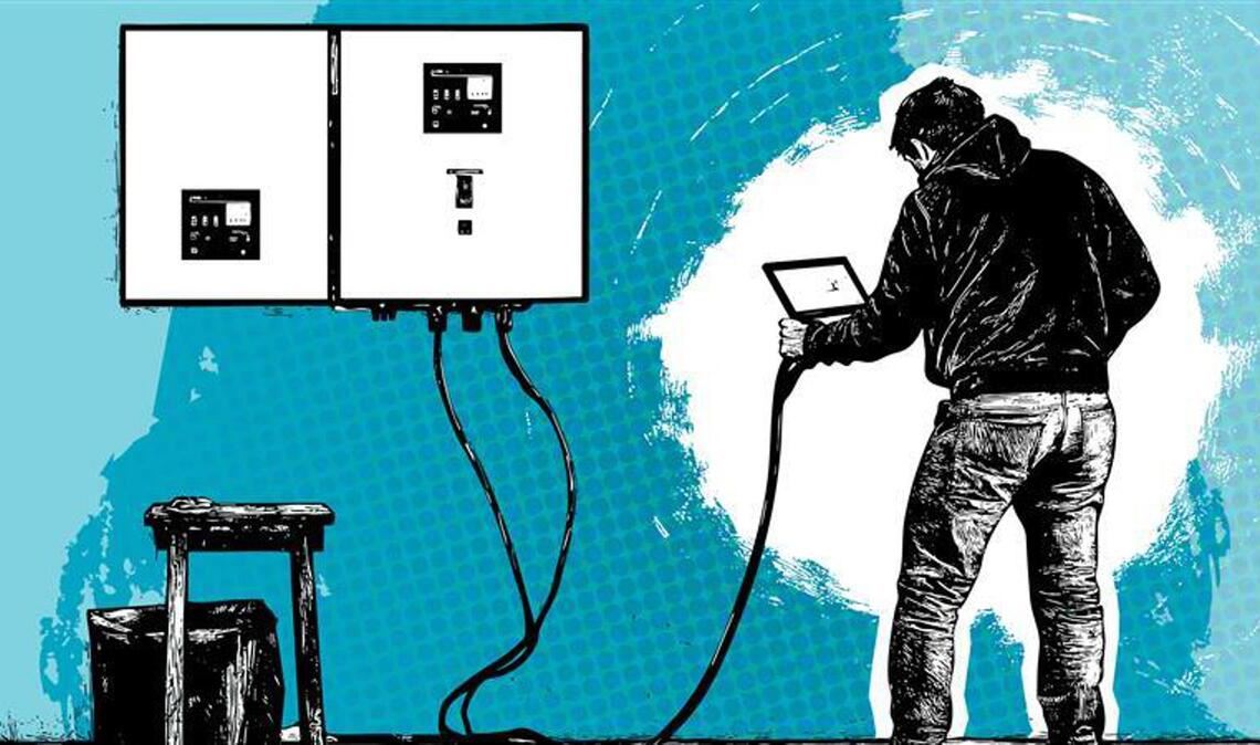 Wenn die Solaranlage gehackt wird Sicherheitsrisiko im Keller? Private Solaranlagen geraten zunehmend in den Fokus der Sicherheitsbehörden.