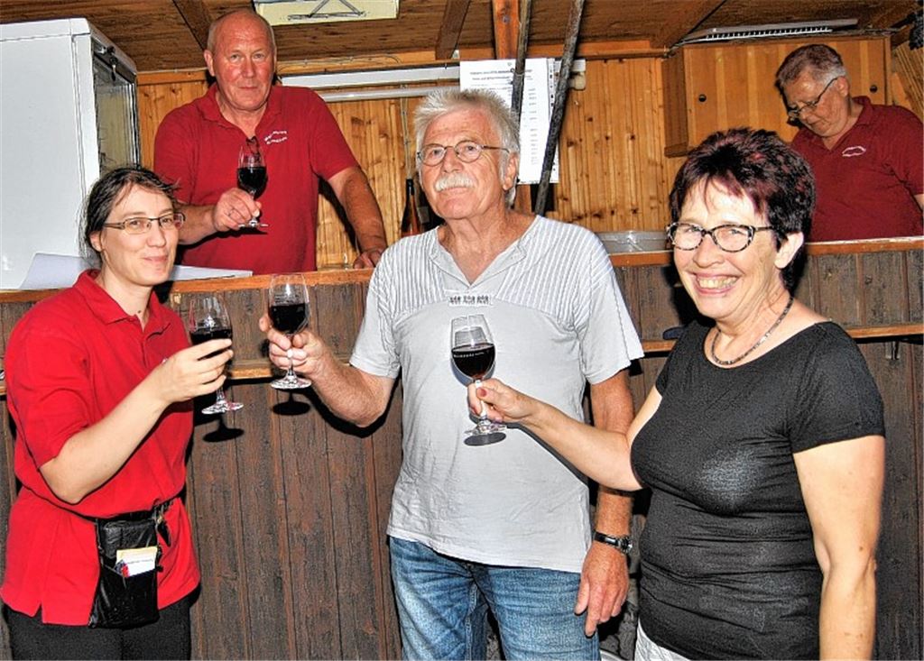 Das „Weindörfle“ zieht viele Besucher an