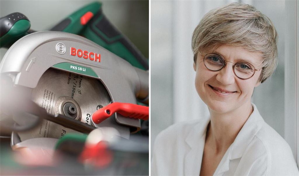 Sie hat eine neue Aufgabe bei Bosch – nun im Bereich Power Tools: Eva Gerstmeier
