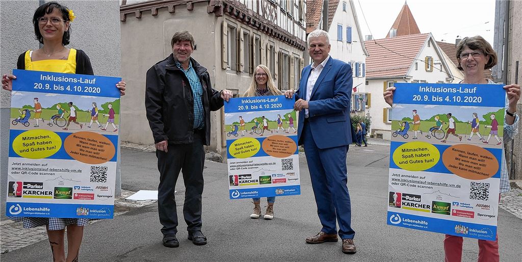 Inklusionslauf dauert zwei Wochen