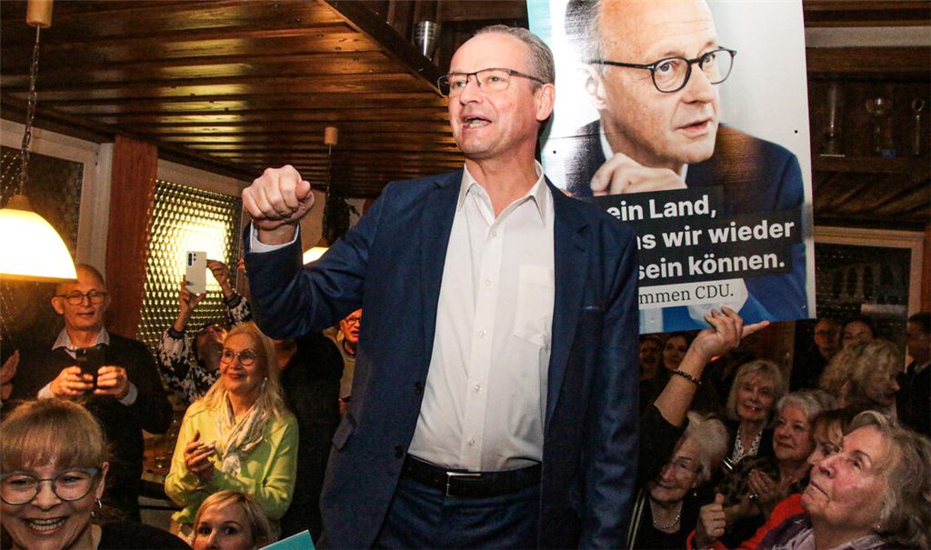 Sieger ohne Gewissheit: Gunther Krichbaum muss lange ums Mandat bangen. Foto: Wacker