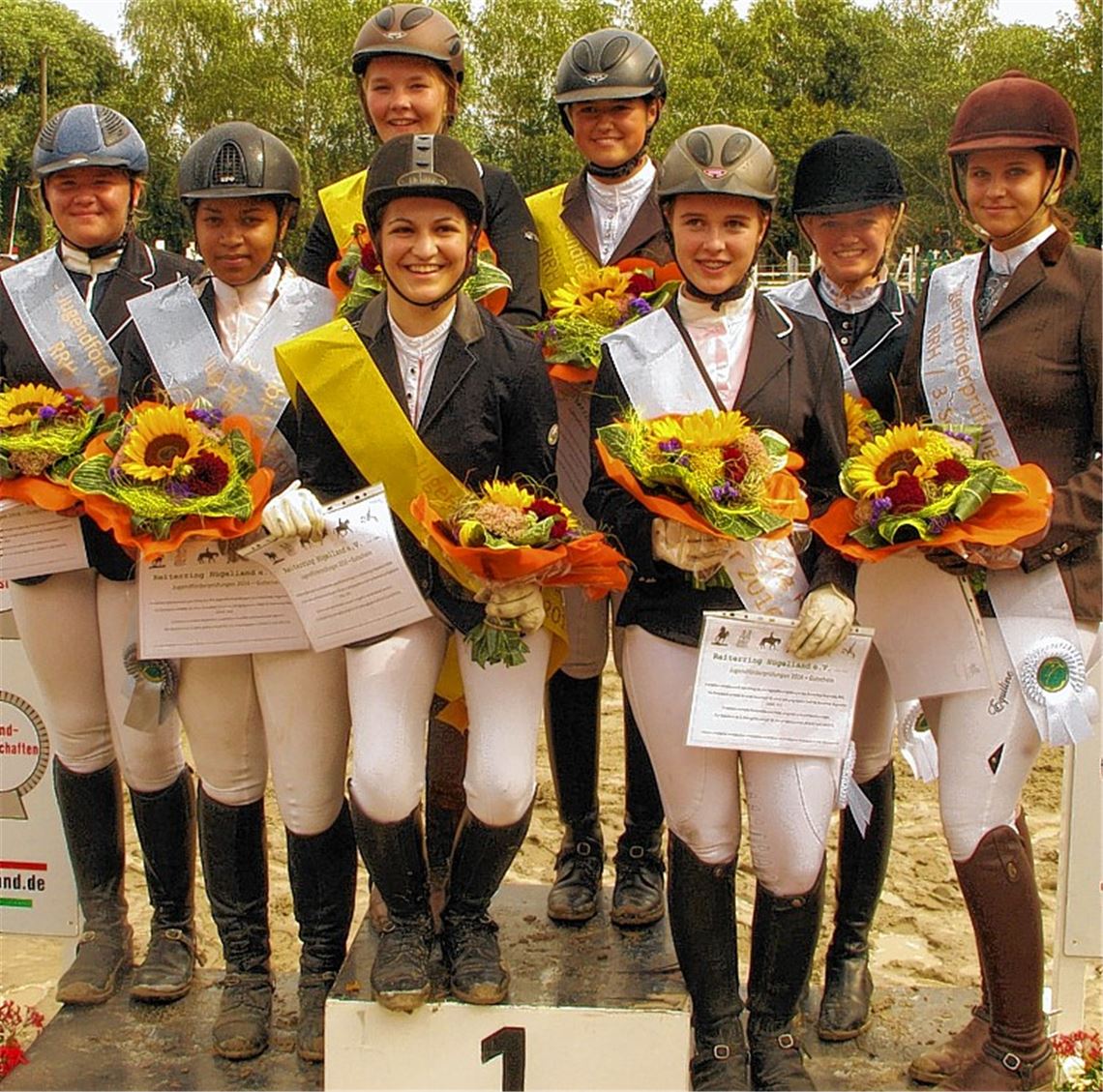 Alena Waidelich zieht im Finale vorbei