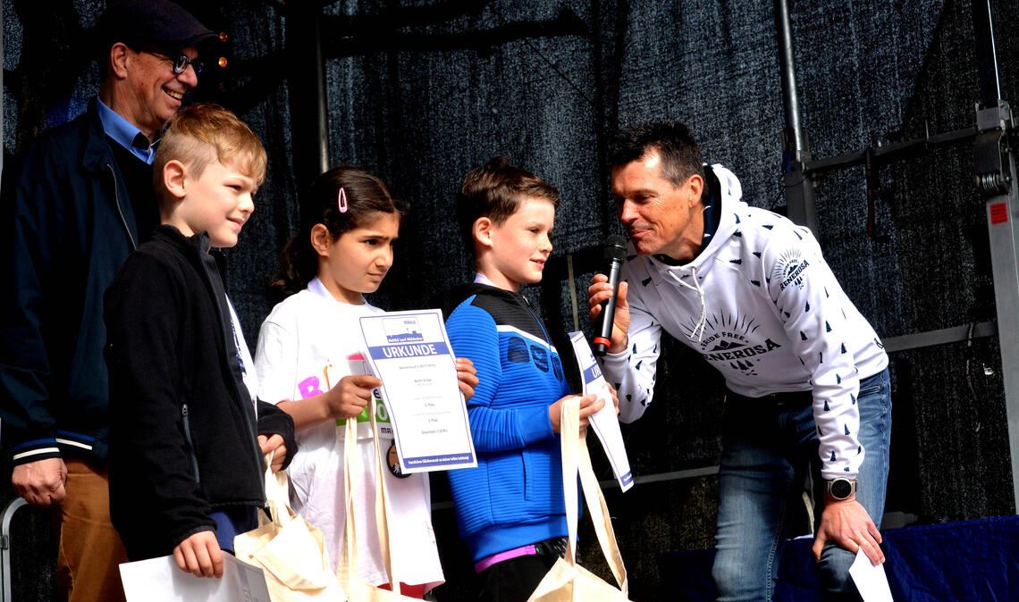 Siegerehrung der Bambini