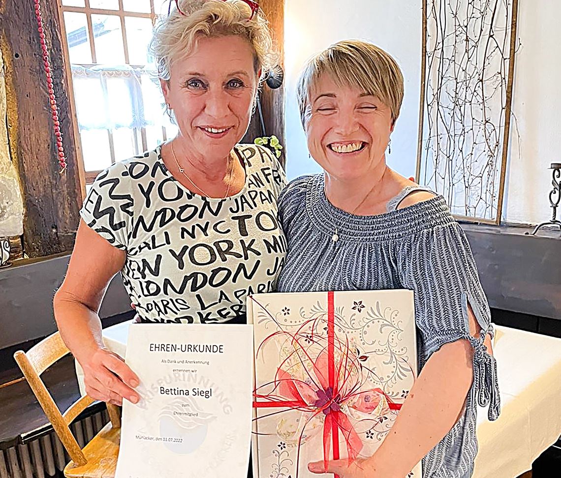 Siegl und Blattner (re.). Foto: privat