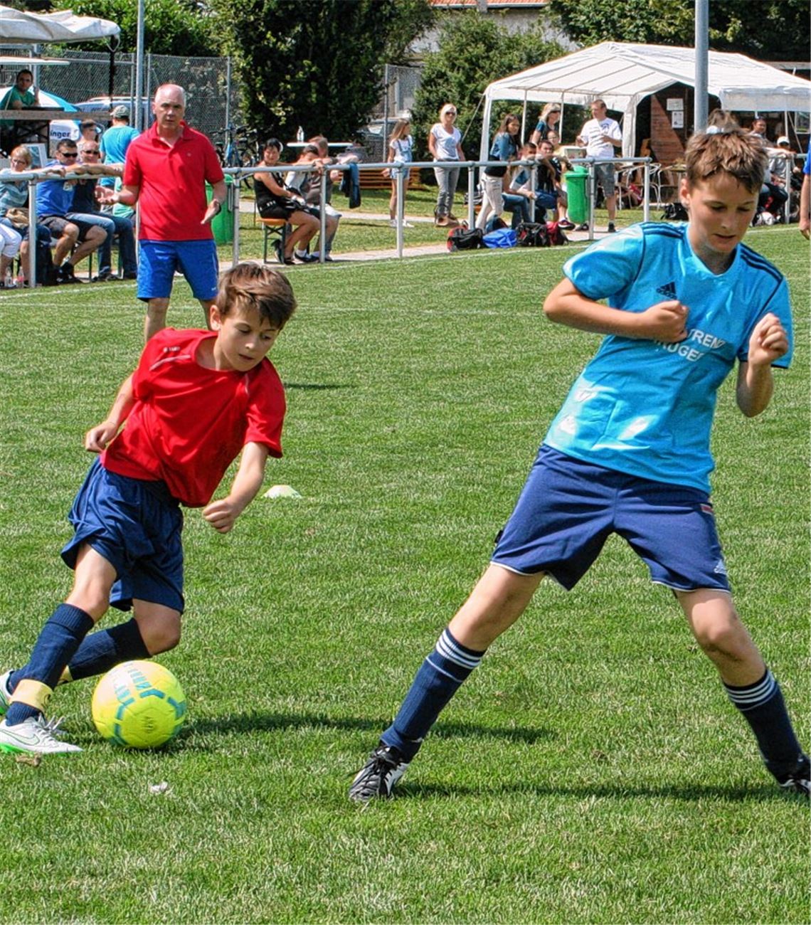 Verregneter Start trübt Ölbronner Sportfest nicht