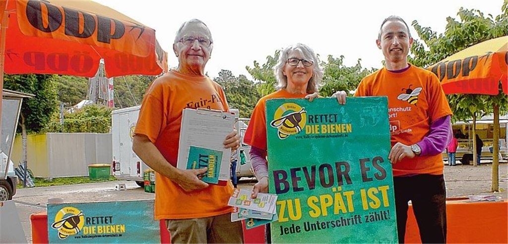 Öko-Partei trommelt für Volksbegehren