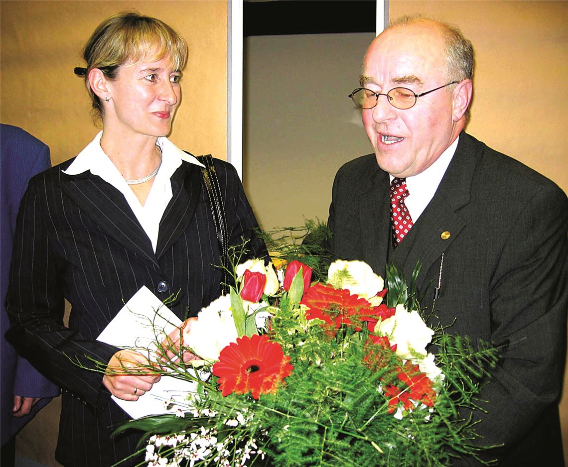 Sigrid Hornauer bei ihrer ersten Wahl am 26. März 2006. (Archivfoto)