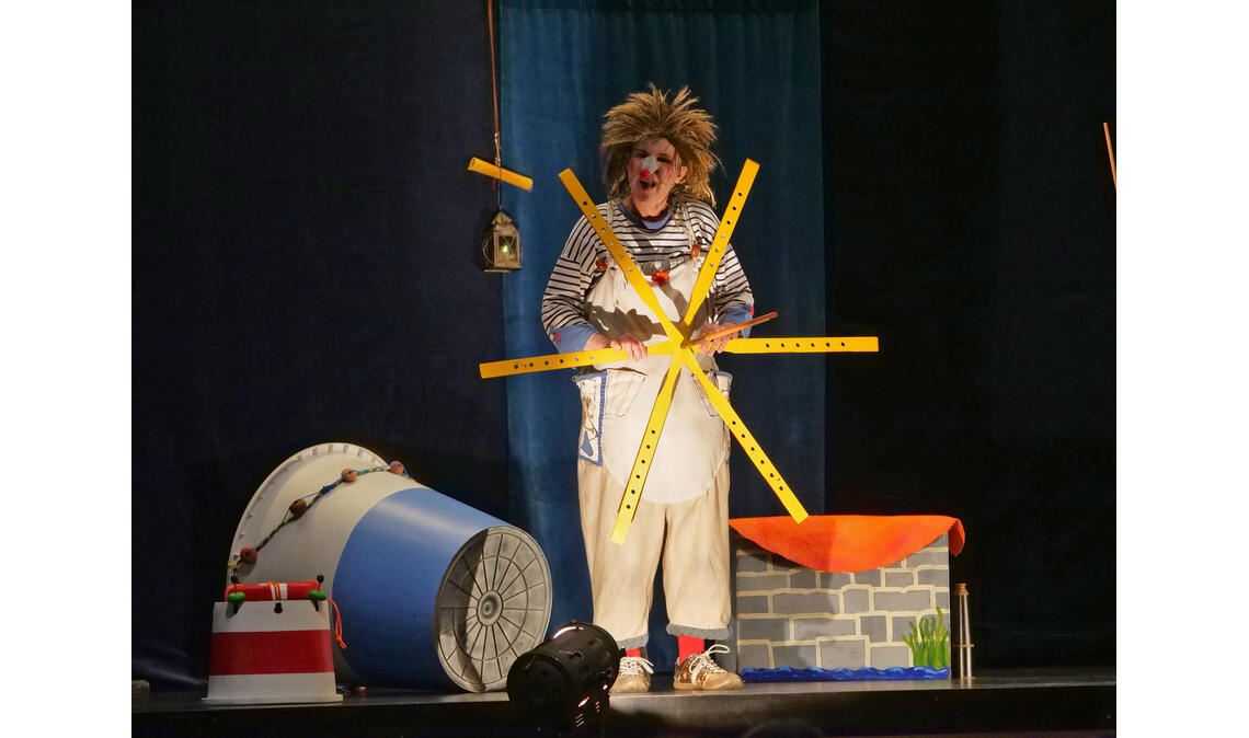 Sigrun Kubin als Ratte Ratzig. Foto: Friedrich