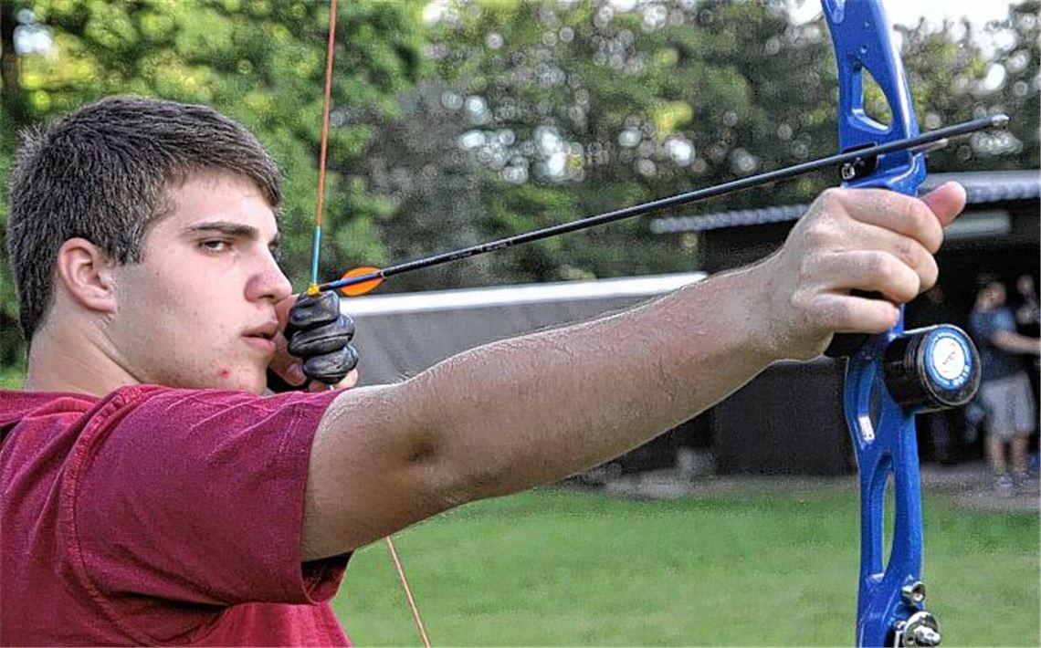 Simeon Diefenbacher hat im Wettkampf die Ruhe weg. Fotos: Eigner