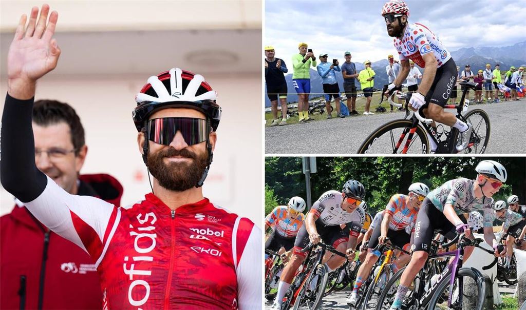 Simon Geschke, der 2022 bei der Tour de France acht Tage lang im gepunkteten  Bergtrikot unterwegs war, ist neuer Nachwuchs-Landestrainer in Baden-Württemberg. Den Veranstaltern der „Race Days“ (Foto rechts unten)  – ein viertägiges Etappenrennen in der Region Stuttgart – spricht der Ex-Profi ein großes Lob aus.