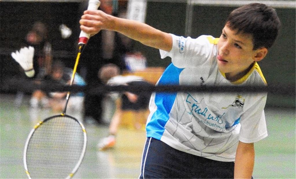 Simon Korell (BV Mühlacker) wird Bezirksmeister in der U11. Foto: Fotomoment