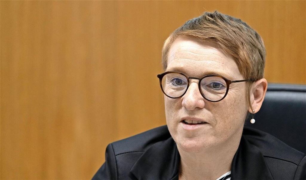 Simone Fischer schweigt.