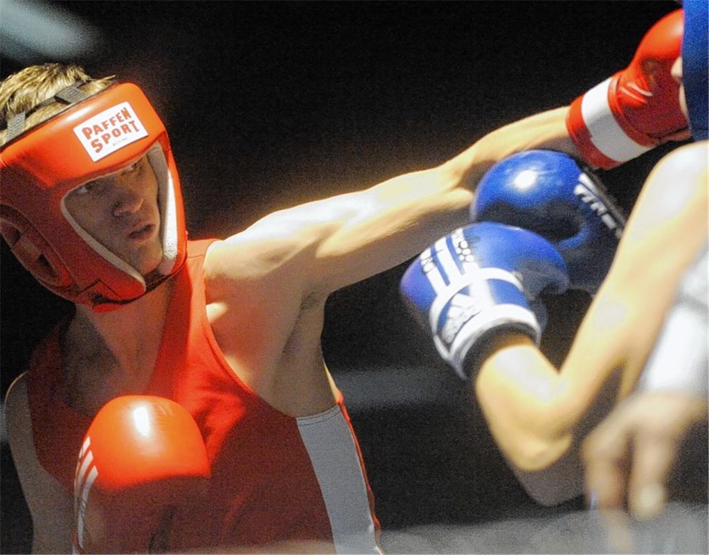 Ötisheimer Boxer teilen rechts wie links aus