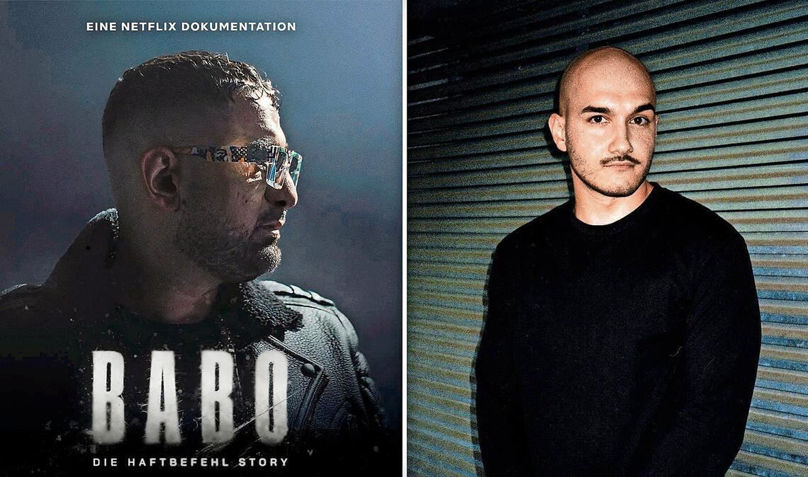 Sinan Sevinç (rechts) ist einer der Regisseure des Films „Babo – Die Haftbefehl-Story“, der seit dem 28. Oktober auf Netflix läuft.