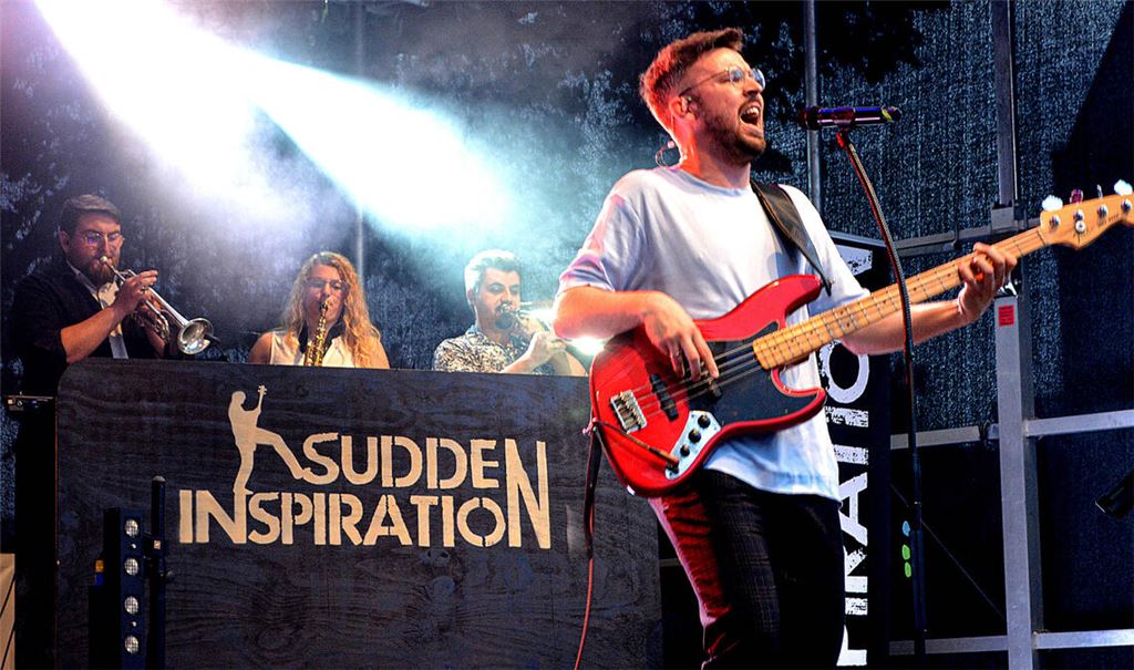 Sind in Mühlacker keine Unbekannten: Die Band „Sudden Inspiration“ hat unter anderem schon beim Mühlacker Frühling gespielt. Nun kehren sie für das ENZival zurück. Foto: Archiv
