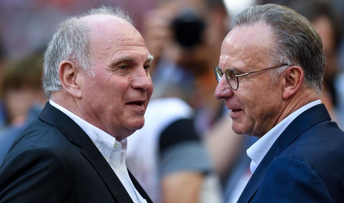 Sind zurück bei ihrem Herzensverein: Uli Hoeneß und Karlheinz Rummenigge. (Archivbild)