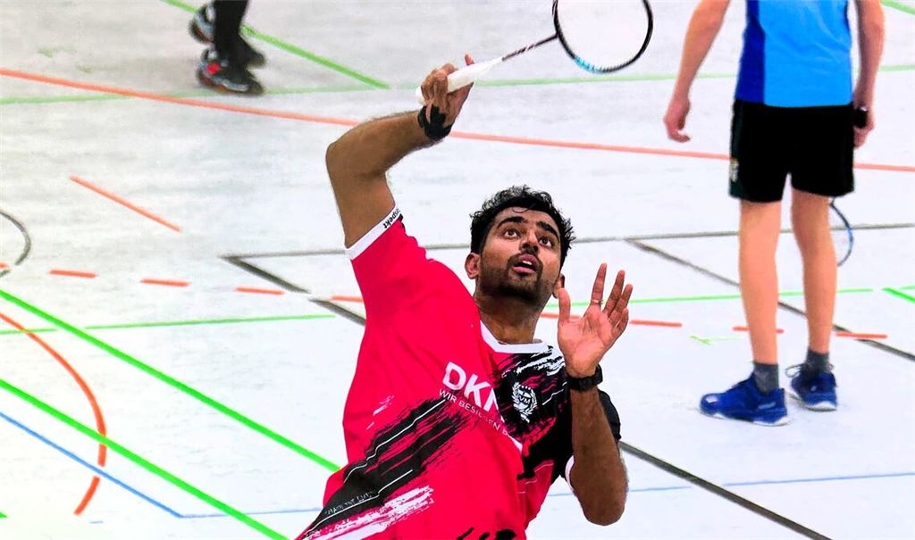 Sivashankar Santhi Panthiaarajha bringt Mühlacker II in Illingen in Führung. Foto: privat