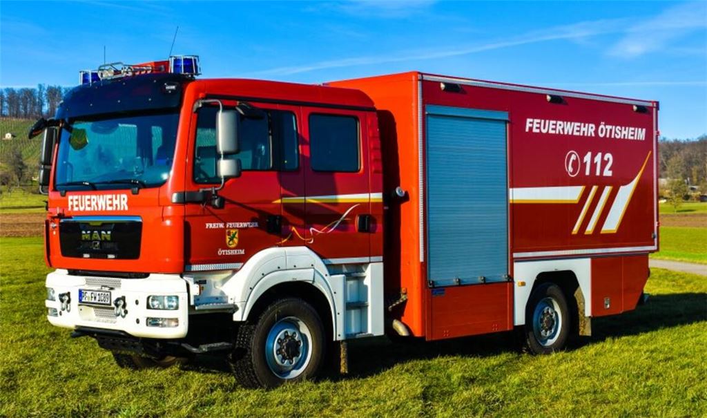 So ähnlich wie das Fahrzeug der Feuerwehr Ötisheim werden die sechs neuen Gerätewagen aussehen, deren gemeinsame Bestellung auf den Weg gebracht ist. Foto: FW Ötisheim