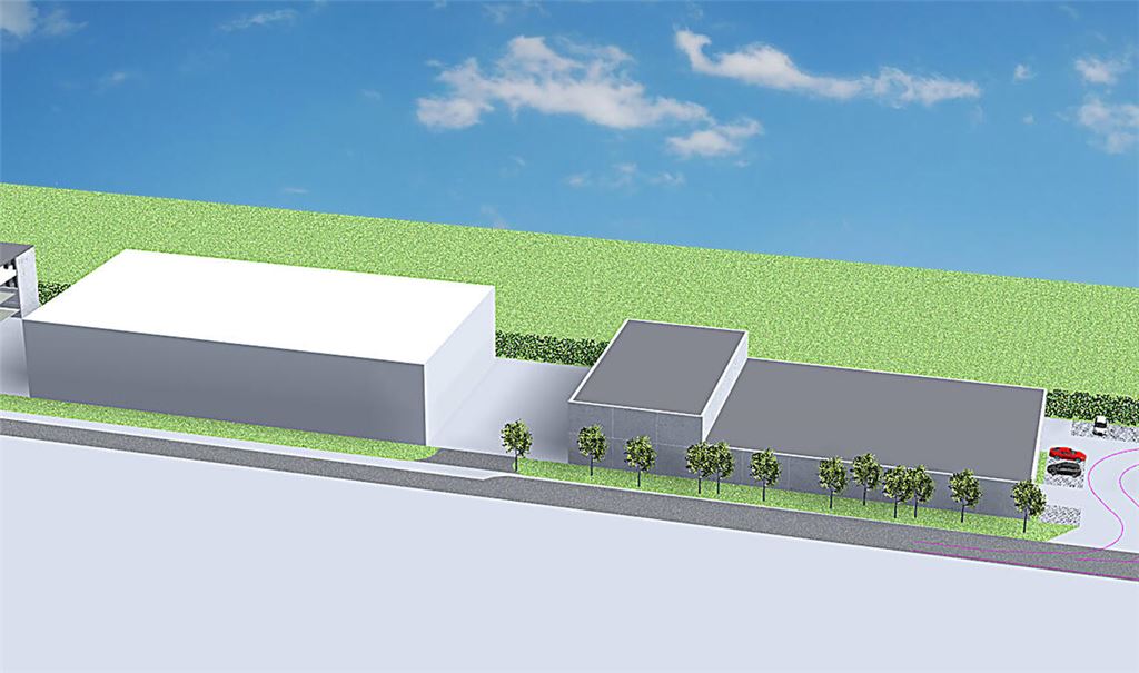 So haben überarbeitete Pläne für den Eurofins-Standort an der Vetterstraße ausgesehen, der in zwei Etappen bebaut werden sollte. Nun ist das Projekt vom Tisch. Grafiken: Eurofins