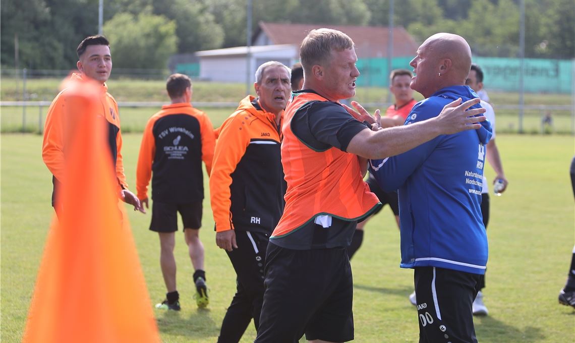 So hitzig zugehen wie im Spitzenspiel im Vorjahr wird es am Sonntag wohl kaum. Foto: Archiv