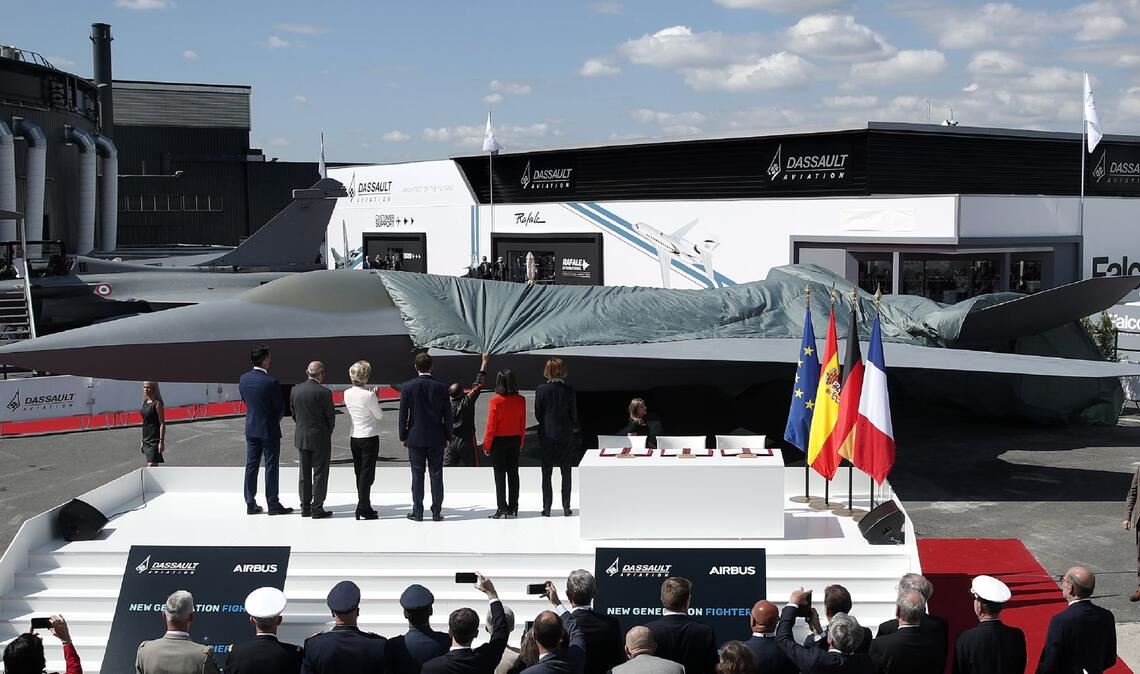 So könnte der europäische FCAS-Kampfjet aussehen – ob er aber je gebaut wird, steht in den Sternen.