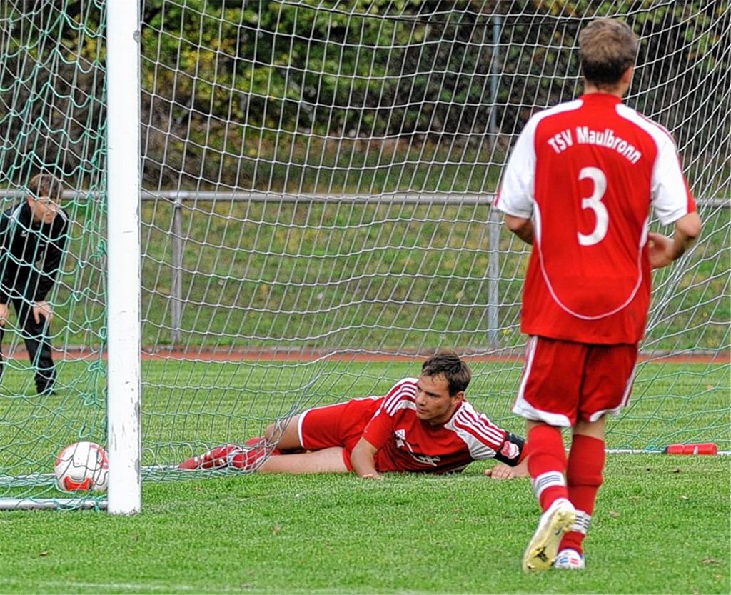 So soll es gegen den Türkischen SV Mühlacker am Sonntag nicht laufen: Der TSV Maulbronn will zuhause drei Punkte.