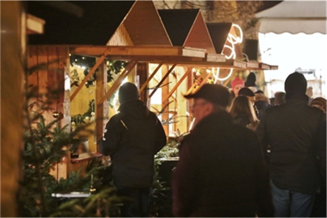 So weihnachtlich wie auf diesem vor Corona entstandenen Foto wird es in diesem Jahr in der Fauststadt wohl nicht. Archivfoto: Huber
