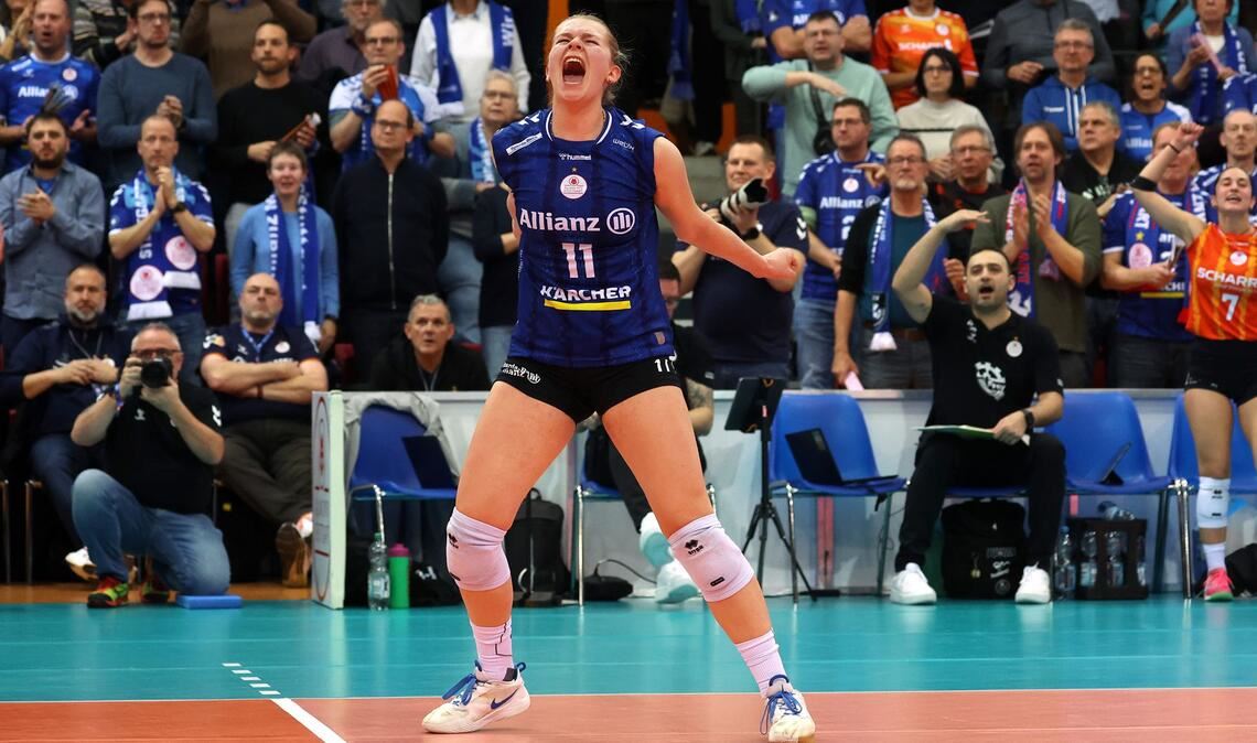 Soe sehen Siegerinnen aus: Pauline Martin.