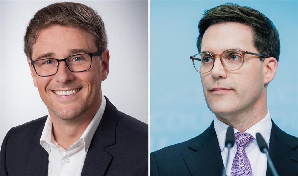 Sogar der Rücktritt wird ihm nahe gelegt: MIT-Landeschef Bastian Atzger (links) hatte in einem Artikel den Wahlkampf von Manuel Hagel scharf kritisiert.