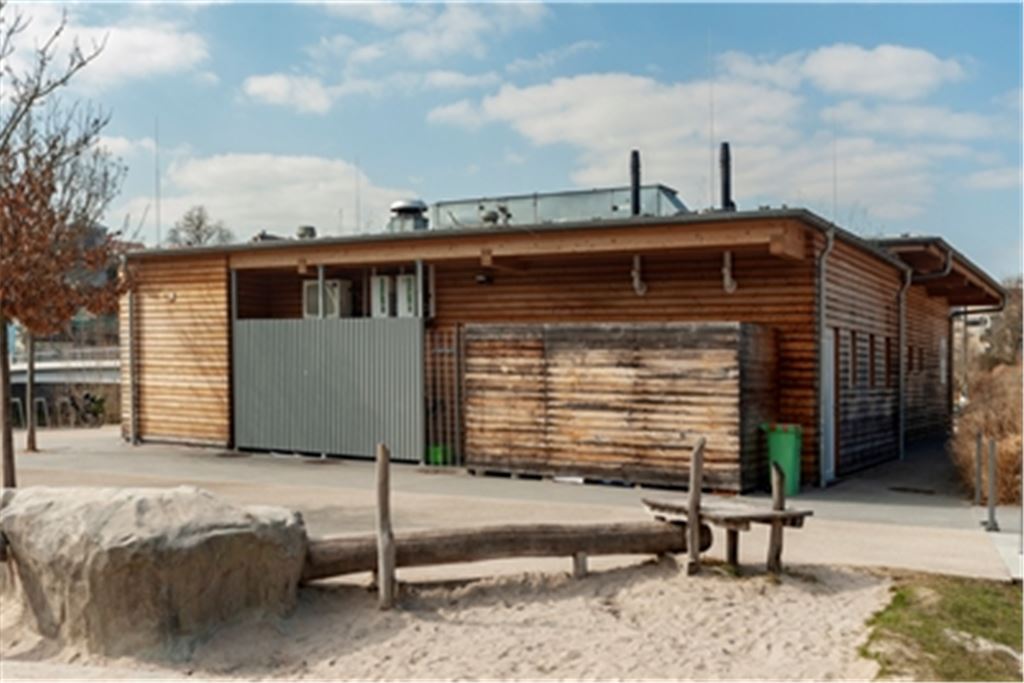 Soll einen Anbau erhalten: Gaststätte „EssEnz Inklusiv“ in den Enzgärten. Foto: Fotomoment