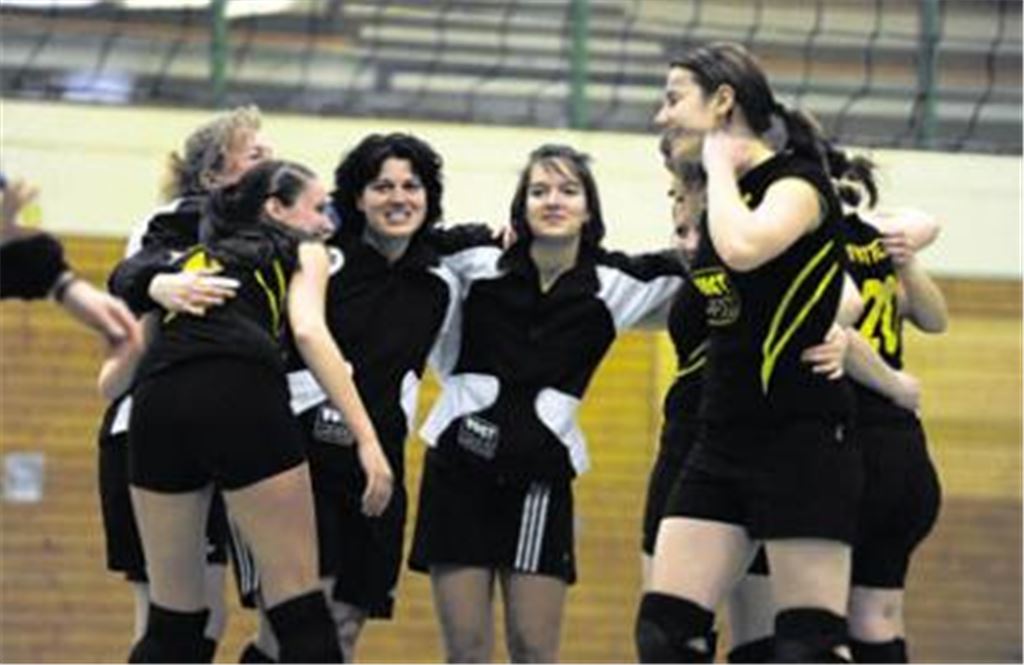Soll weit übererfüllt: Als Aufsteiger setzen sich die Volleyballerinnen des TSV Knittlingen auf Anhieb in der Spitzengruppe fest. Foto: Fotomoment