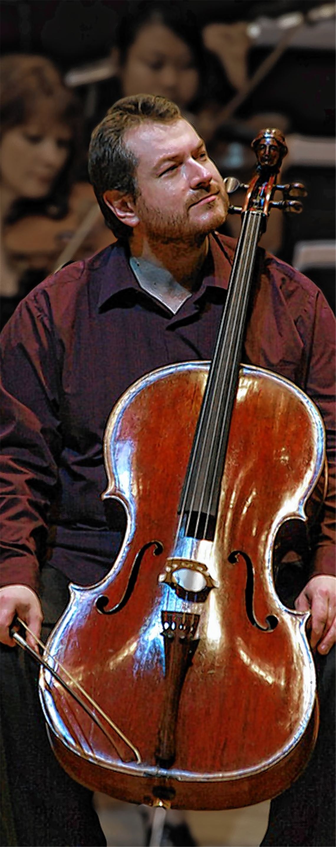 Solocellist Tomáš Strašil.