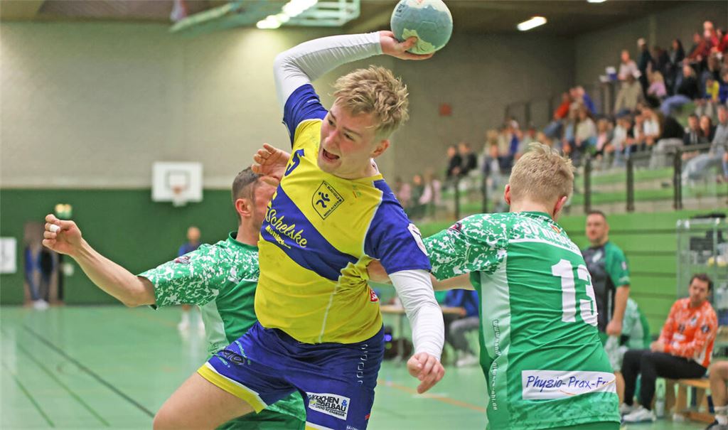 Soma Czekus trifft acht Mal für die Blau-Gelben. Foto: Müller
