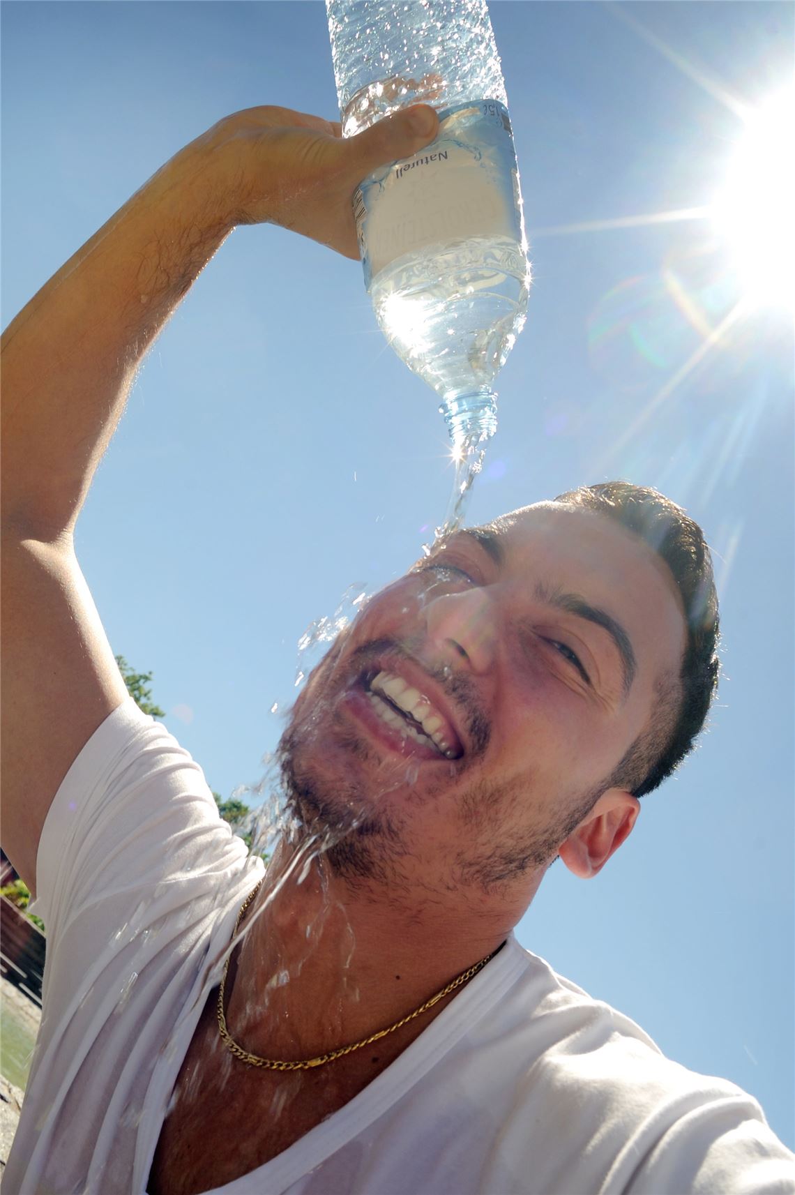 Abkühlung. Foto Fotomoment