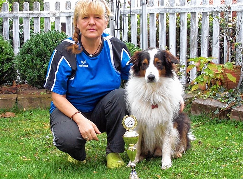 Sonja Thieme feiert mit Sam nach zwei Jahren Trainingspause ein starkes Comeback Foto: privat