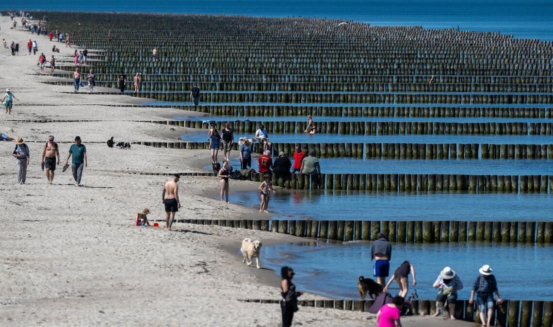 Sonniges Ostsee-Wetter