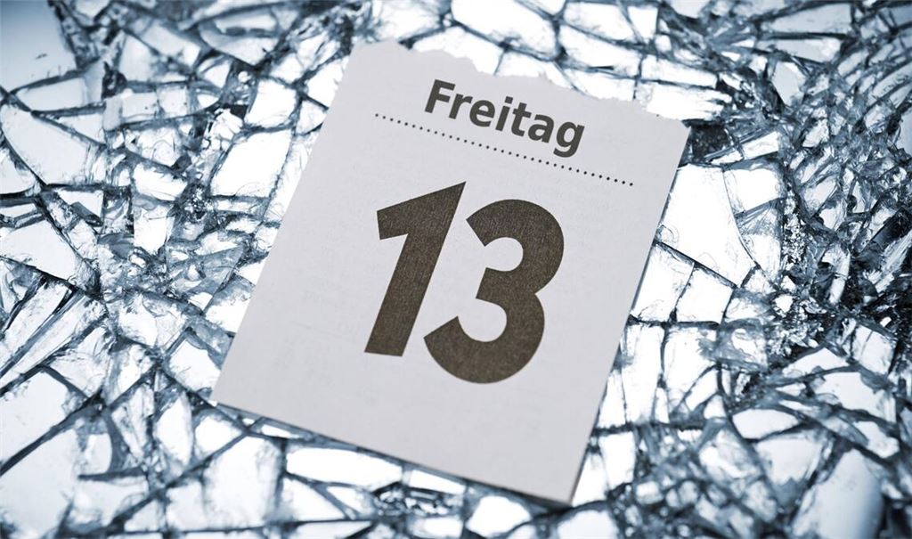 Sowohl die Zahl 13 als auch der Freitag an sich werden bereits seit lange Zeit mit Unglück verbunden. (Symbolbild)
