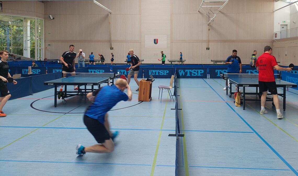 Spannende Duelle in der Appenbergsporthalle in Mönsheim.