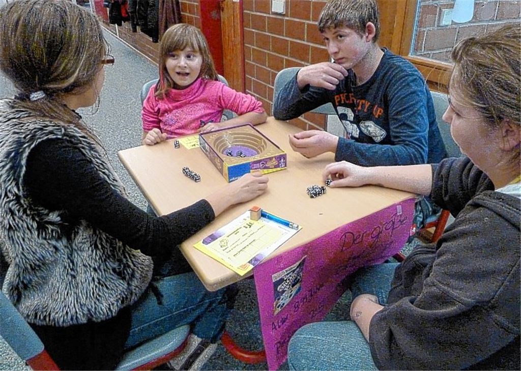 Spannende Spielerunden gibt es an der Uhland-Förderschule in Mühlacker.