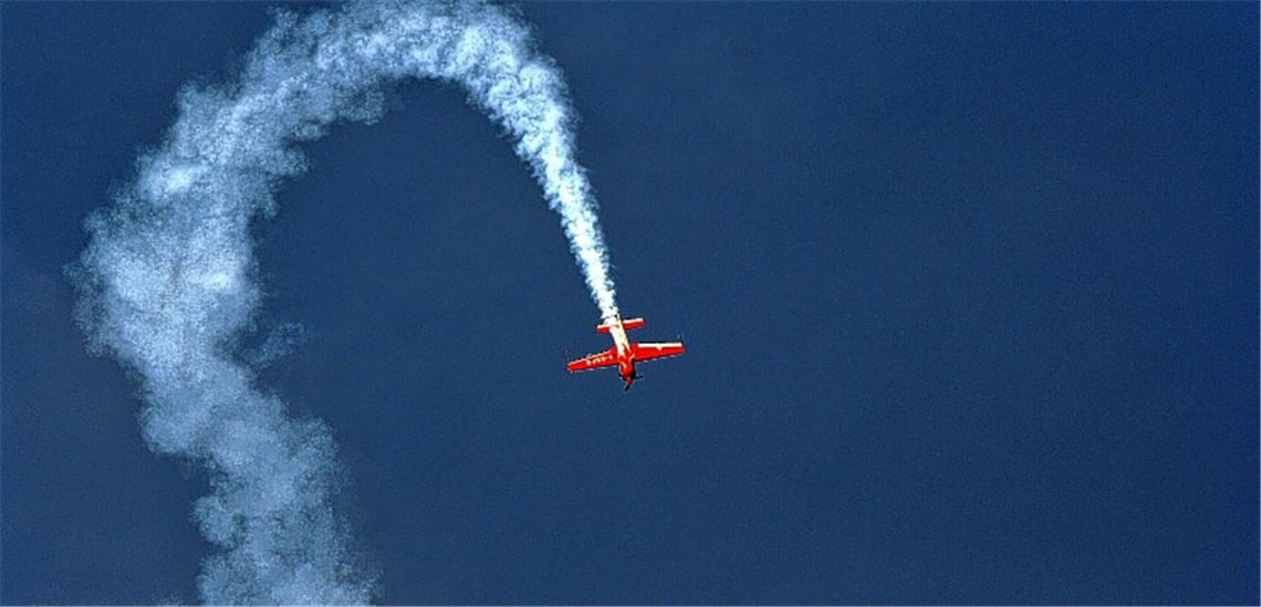 Spektakuläre Bilder am Himmel.