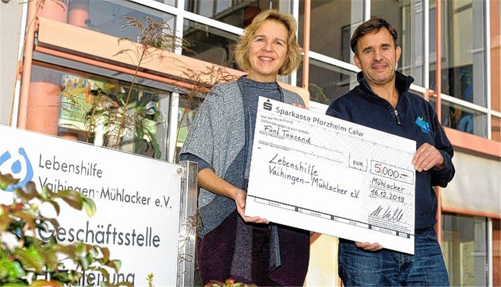 Spende für Lebenshilfe