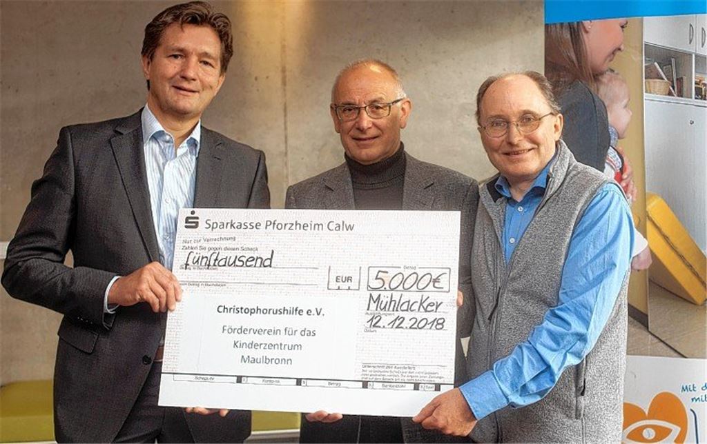 Spende für das Kinderzentrum