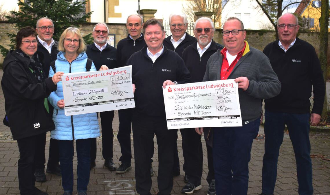 Spende für die Tafelläden. Foto: privat