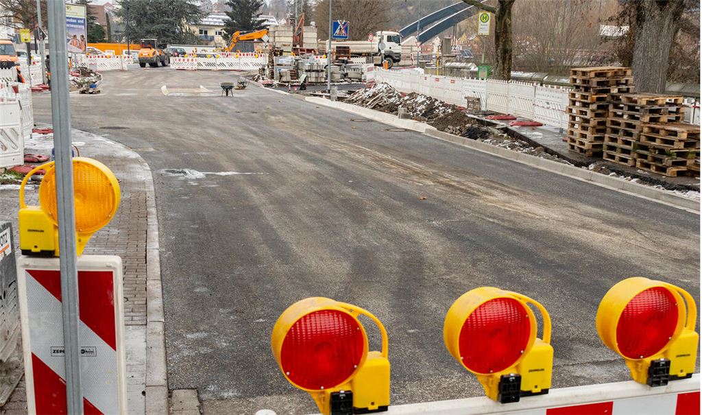 Sperrung der Herrenwaagstraße soll am Mittwoch beendet sein. Foto: Fotomoment