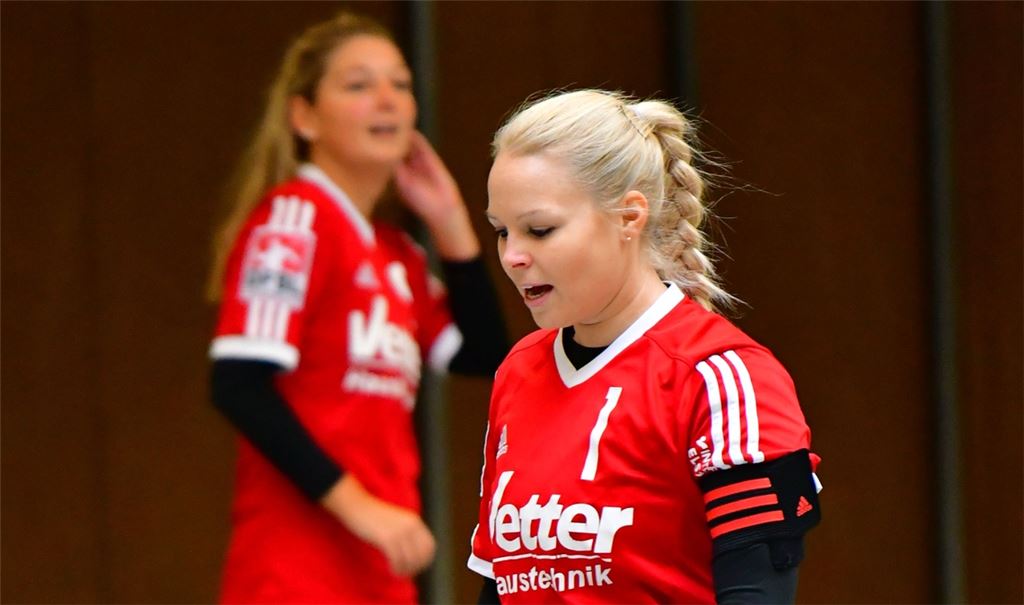 Spielertrainerin Irina Kuhn (vorne). Foto: Archiv