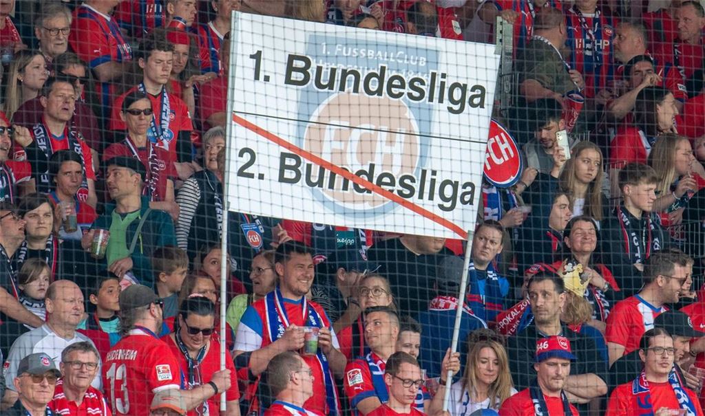 Spielt künftig in der ersten Liga: der 1. FC Heidenheim