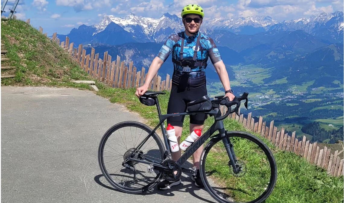 „Sport bedeutet für mich Lebensqualität“, sagt Tobias Bachmann über sein Hobby.