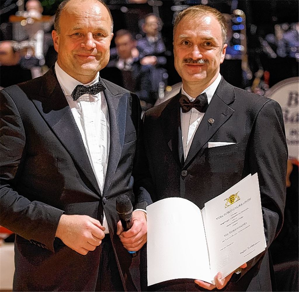 Auszeichnung für Matthias Müller