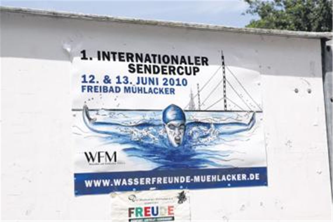 Sportliches Highlight: Beim Sendercup geht heute und morgen eine internationale Elite an den Start  und die normalen Badegäste werden so lange zu Nichtschwimmern. Foto: Eigner