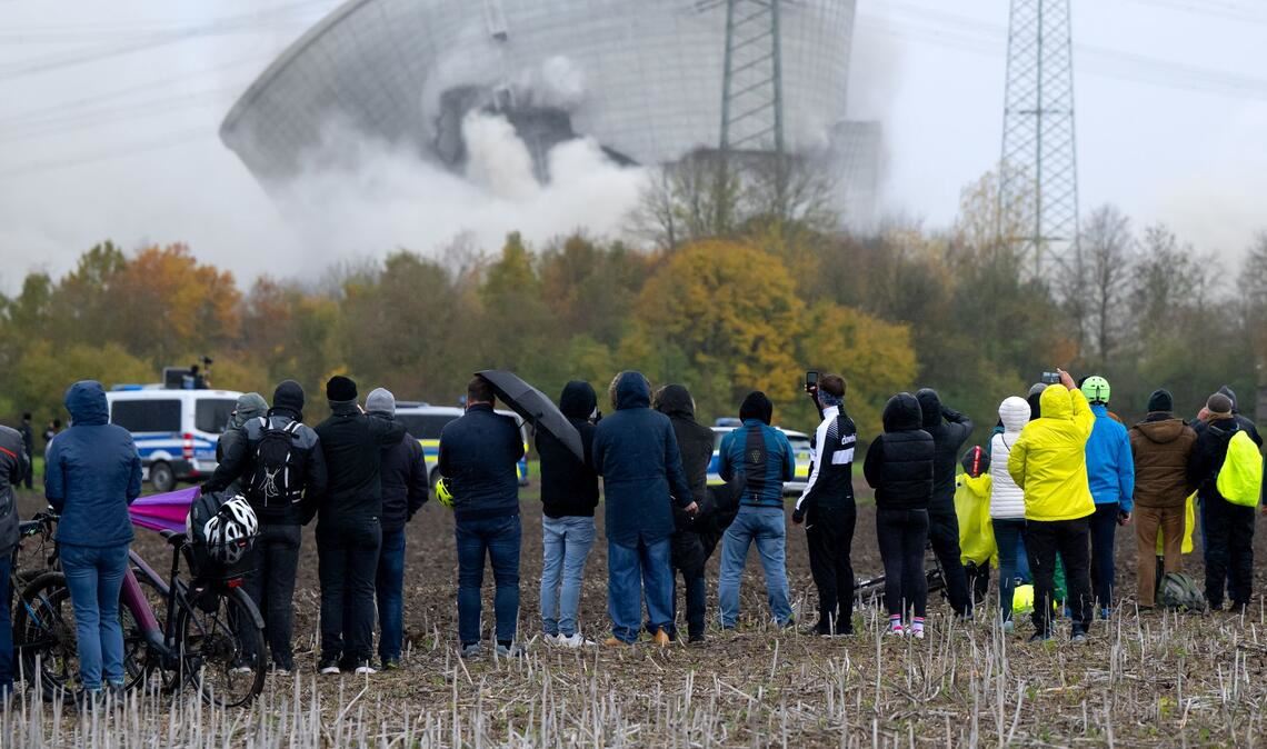 Sprengung Kühltürme Kernkraftwerk Gundremmingen